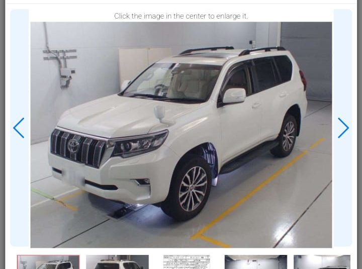 TOYOTA PRADO TXL-AUCTION GRADE 5-A ,5 SEATER