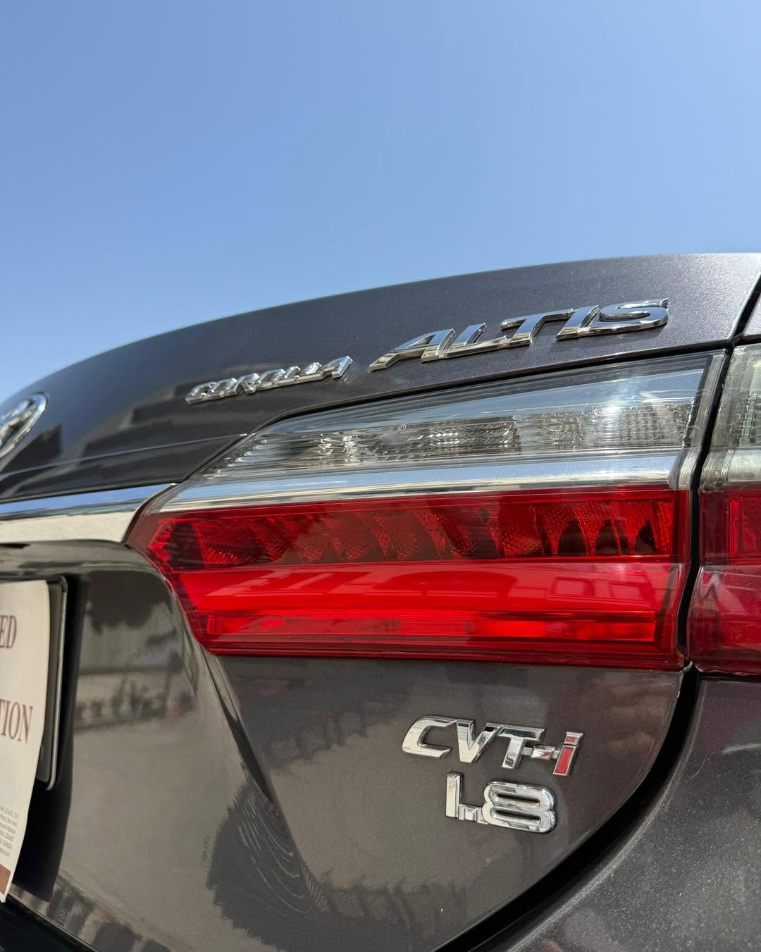 Toyota Corolla Altis CVT-I